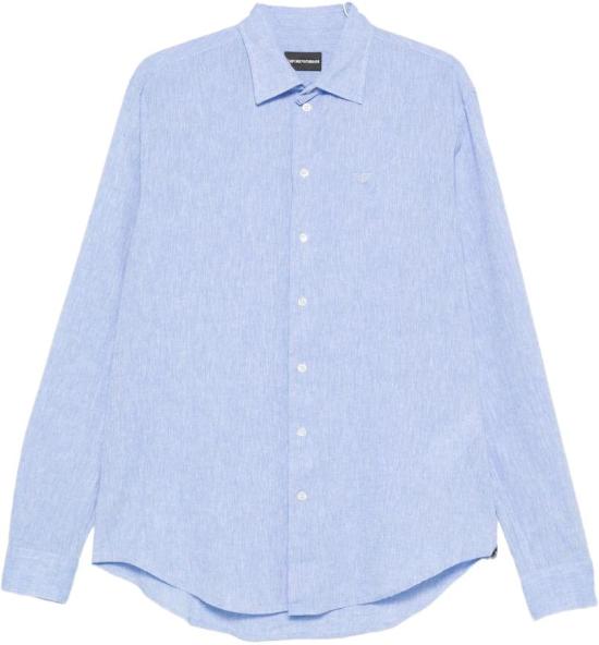 26SS 엠포리오 아르마니 셔츠 EM000099TE20550U9242 LICHTBLUE