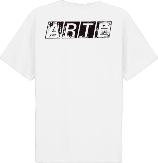 26SS 아르떼 앤트워프 탑 FADEDBACKPRINTTSHIRTWHITE