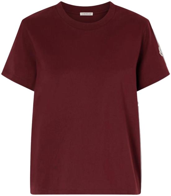 26SS 몽클레어 탑 MONCLERTSHIRT8C0002789AUO436 MAROON