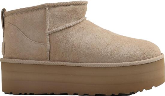26FW 어그 부츠 CLASSICULTRAMINIPLATFORMUGGLIGHTBEIGE12872103