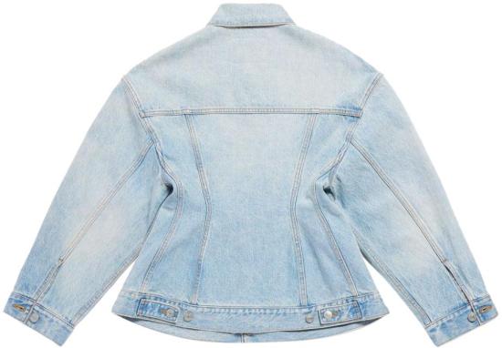  발렌시아가 데님 자켓 773776TJW794076 LICHTBLUE - BALENCIAGA