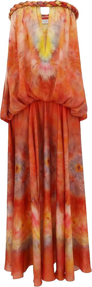26SS 짐머만 롱 원피스 8732DS261RTDY ORANGE