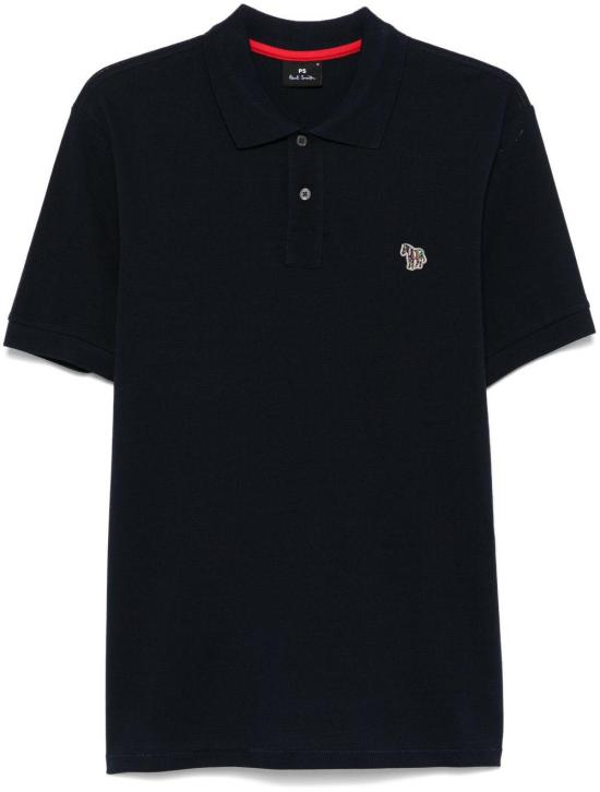 26SS 폴 스미스 레귤러핏 지브라 패치 폴로 셔츠 M2R183KPZEBRA49 NAVY