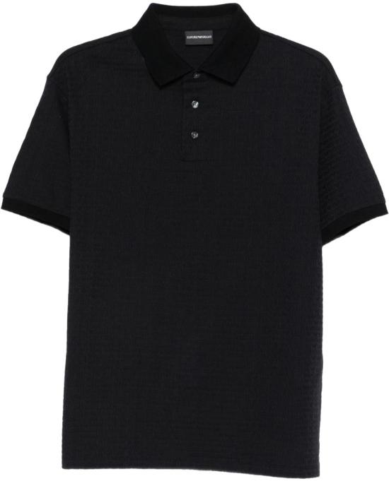 26SS 엠포리오 아르마니 폴로 티셔츠 EM004595AF10762FB413 BLACK