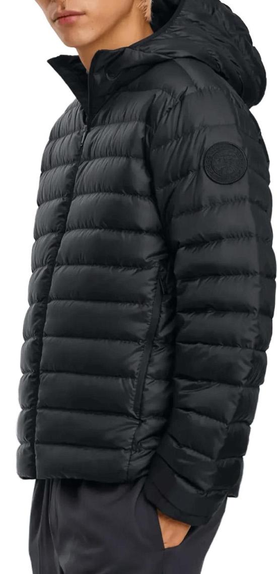 26SS 캐나다구스 패딩 STRATUSHOODYBLACKNOIR - CANADA GOOSE