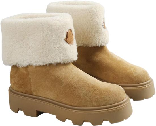 25FW 몽클레어 부츠 MONCLERAUREAMIDANKLEBOOTSBEIGE - MONCLER