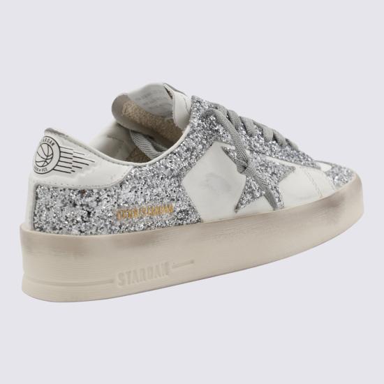 26FW 골든구스 STARDAN 스타단 스니커즈 GWF00128 F00218580185 WHITE SILVER - GOLDEN GOOSE