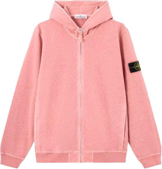 26SS 스톤 아일랜드 니트 베스트 OLDEFFECTMALFILEFLEECEHOODIESWEATEROLEANDERL1S156100032S0060V018G PINK