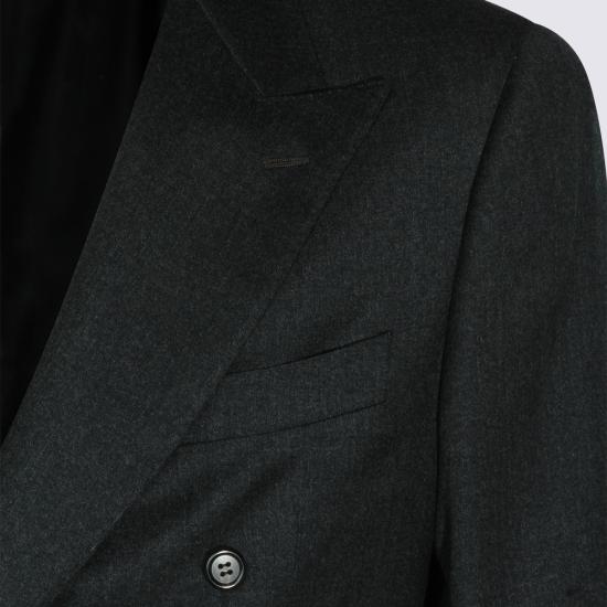26FW 카날리 수트 세트 1548621 AR03472111 Dark grey - CANALI