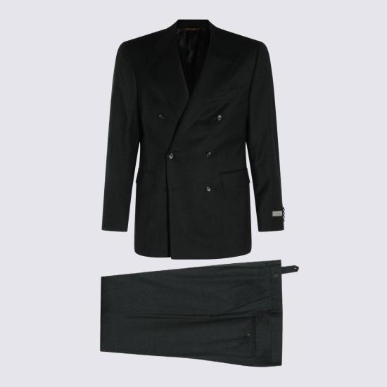 26FW 카날리 수트 세트 1548621 AR03472111 Dark grey - CANALI