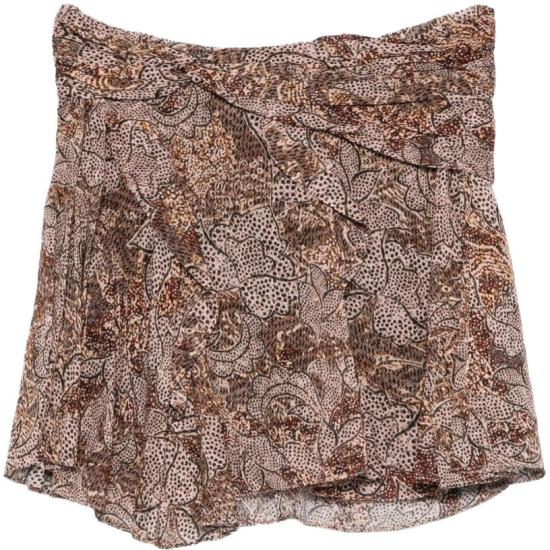 26SS 이자벨마랑 숏 스커트 JU0546FAD2J07I10OE BEIGE