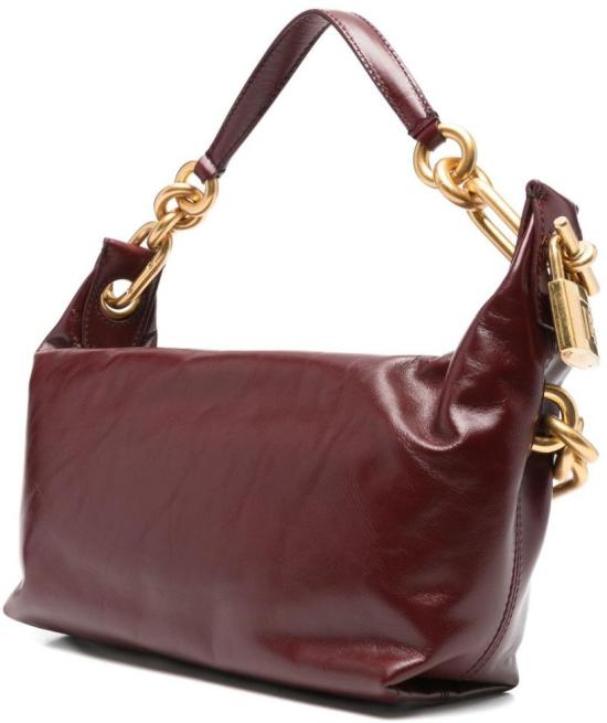 25FW 발망 숄더백 FN0BS002LMTE3AR MAROON - BALMAIN