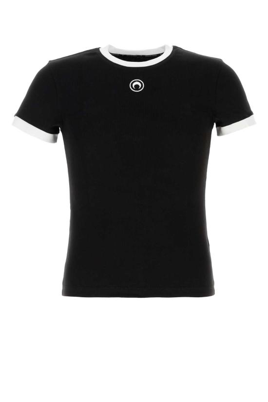 26SS 마린세르 반팔 티셔츠 UTT014ACJER0008 BK96 BLACK DOM