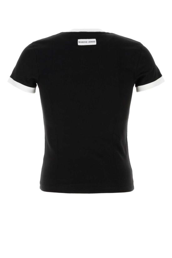 26SS 마린세르 반팔 티셔츠 UTT014ACJER0008 BK96 BLACK DOM - MARINE SERRE