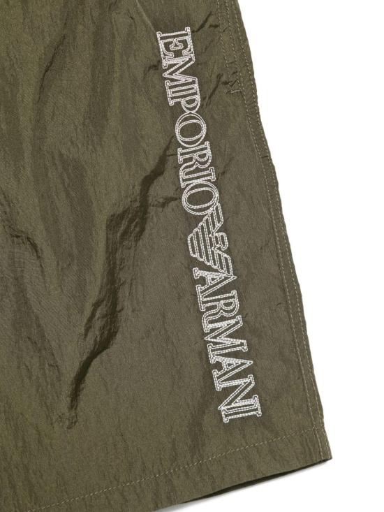 26SS 엠포리오 아르마니 스윔팬츠 EM000578AF20425U7047 DONKERGREEN - EMPORIO ARMANI
