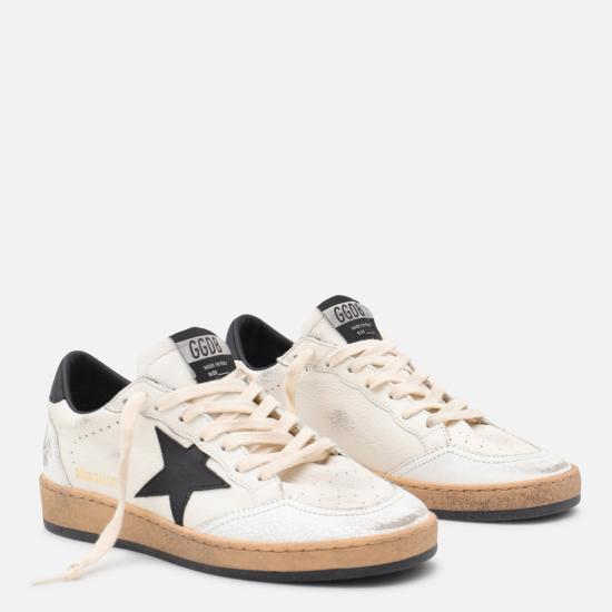 26FW 골든구스 볼스타 스니커즈 GWF00117 F00377110283 White black - GOLDEN GOOSE