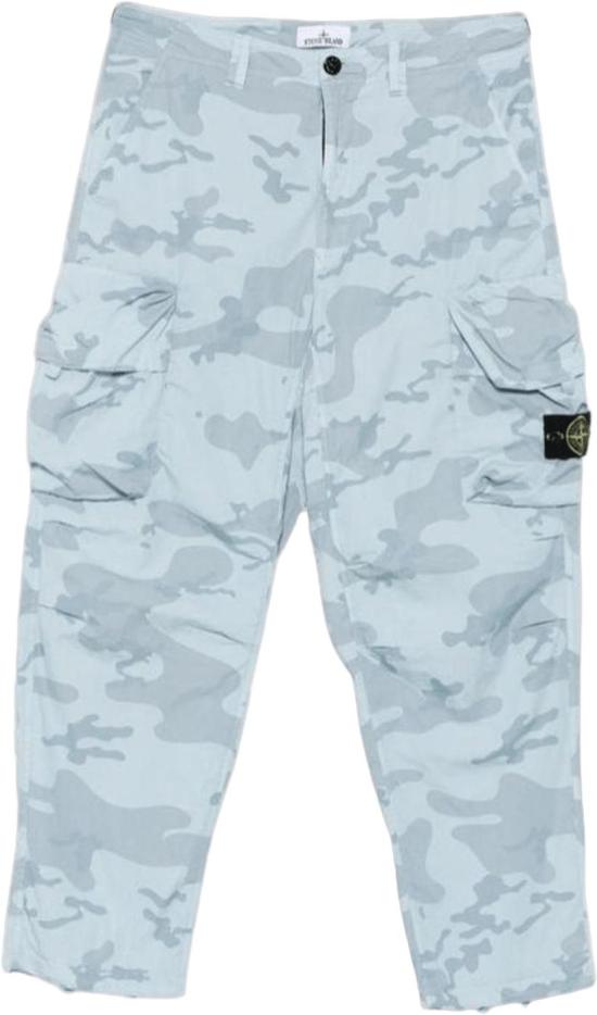 26SS 스톤 아일랜드 팬츠 FADEDCAMORIPSTOPTCTROUSERSPOWDERBLUEL1S153100036S00E9V004A LICHTBLUE