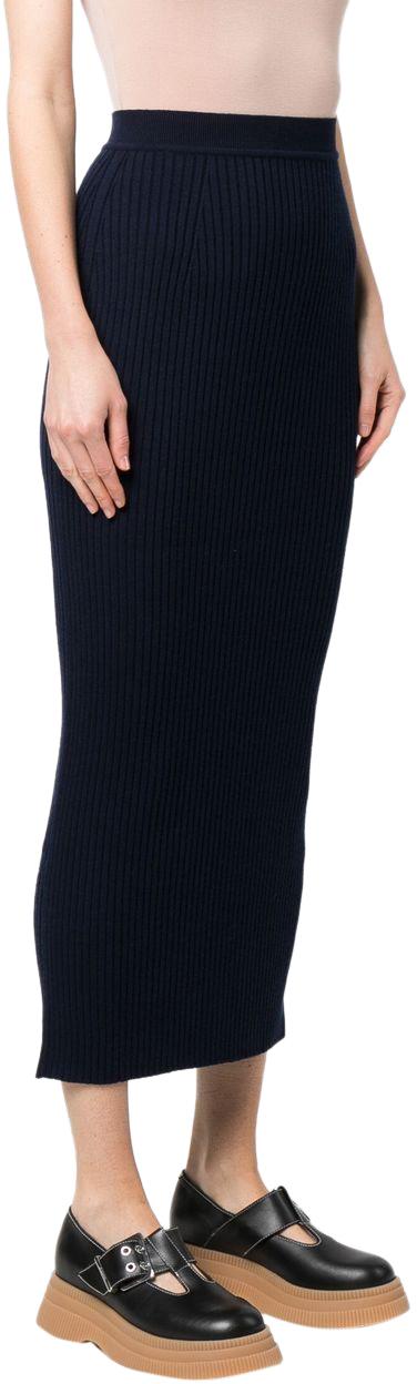  끌로에 롱 스커트 CHC22AMJ216504C4 NAVY - CHLOE