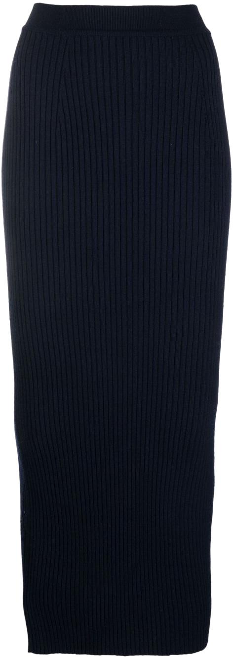  끌로에 롱 스커트 CHC22AMJ216504C4 NAVY