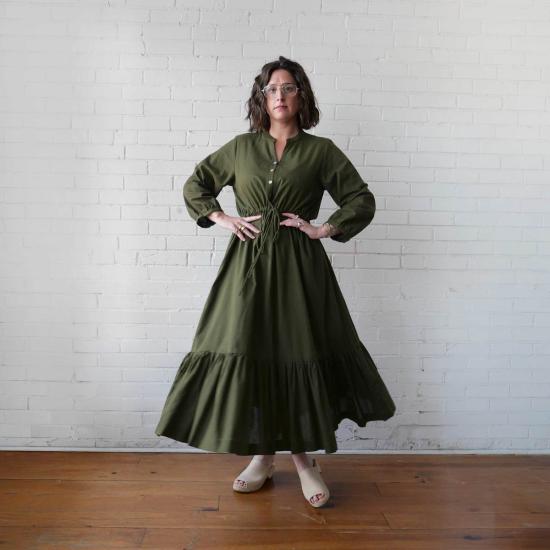  시빌 알케미 롱 원피스 시민 연금술 Ca Maggie Dress - CIVIL ALCHEMY