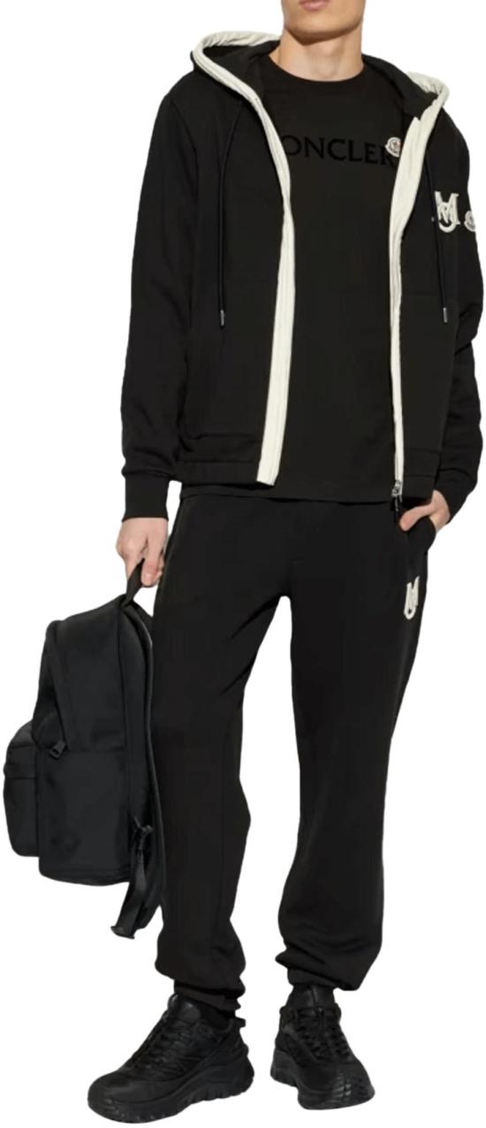 26SS 몽클레어 트레이닝/조거 팬츠 MONCLERSWEATPANTS8H00005899V4999 BLACK - MONCLER