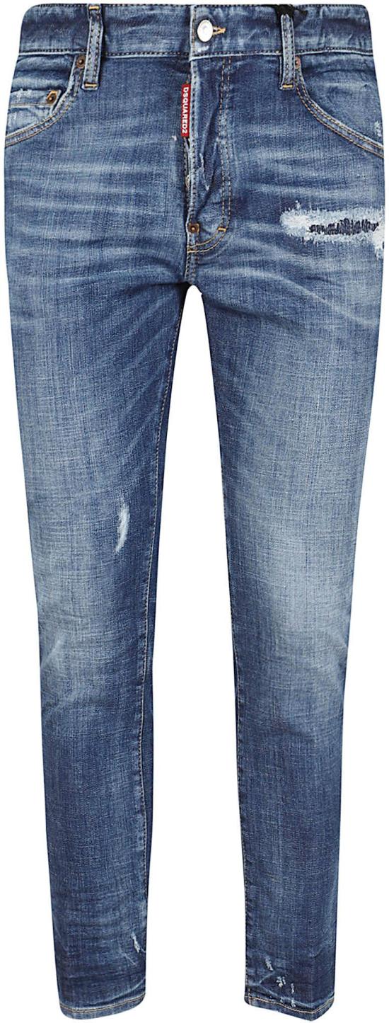  디스퀘어드2 데님 팬츠 PANTS5POCKETSS74LB1927NAVYBLUE LICHTBLUE