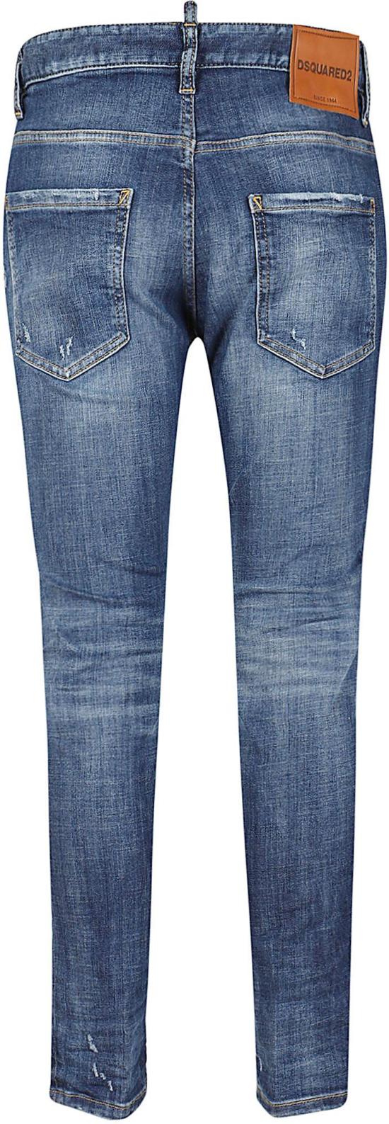  디스퀘어드2 데님 팬츠 PANTS5POCKETSS74LB1927NAVYBLUE LICHTBLUE - DSQUARED2