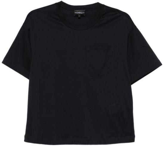 26SS 엠포리오 아르마니 탑 EW003867AF10003UB118 NAVY