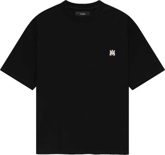 25FW 아미리 탑 AMIRIMASKATETSHIRT BLACK