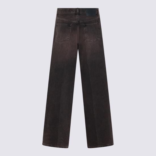 26FW 하이쿠레 데님 팬츠 HEW03296DF119L0939 PINK BlACK - HAIKURE