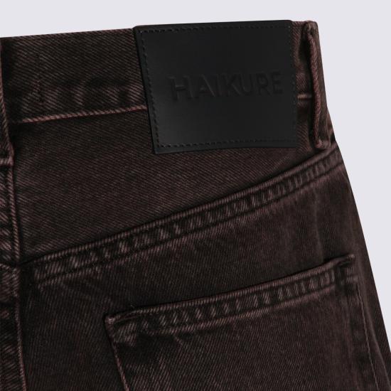 26FW 하이쿠레 데님 팬츠 HEW03296DF119L0939 PINK BlACK - HAIKURE