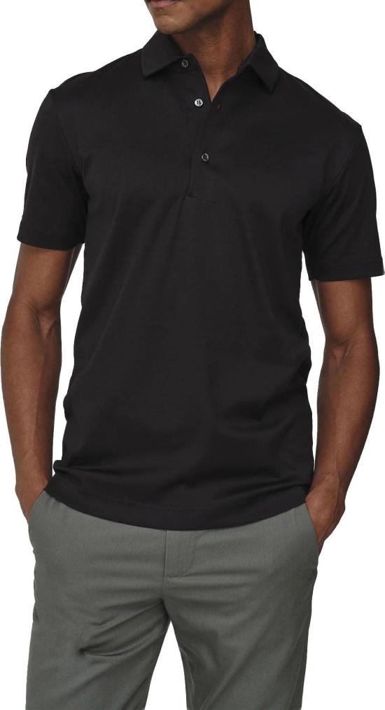 26SS Valenza 폴로 티셔츠 SUPIMASHILLERCOLLARPOLOSHIRT BLACK - OTHER BRANDS