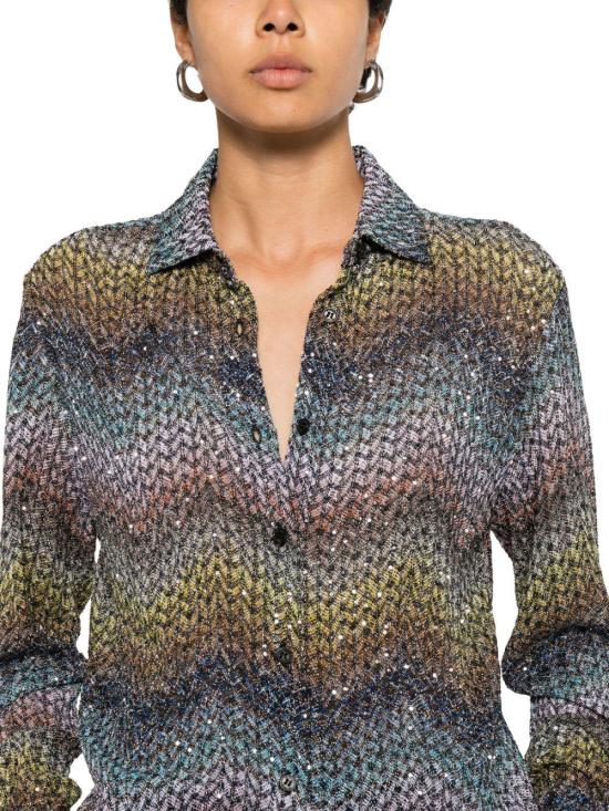 26SS 미소니 블라우스 DS26SJ0ZBC0065SMSNS DIVERS - MISSONI