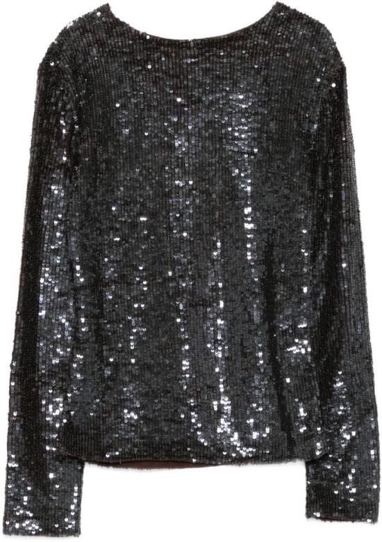 25FW 파로쉬 긴팔 티셔츠 D311677GONG25086 BLACK - PAROSH