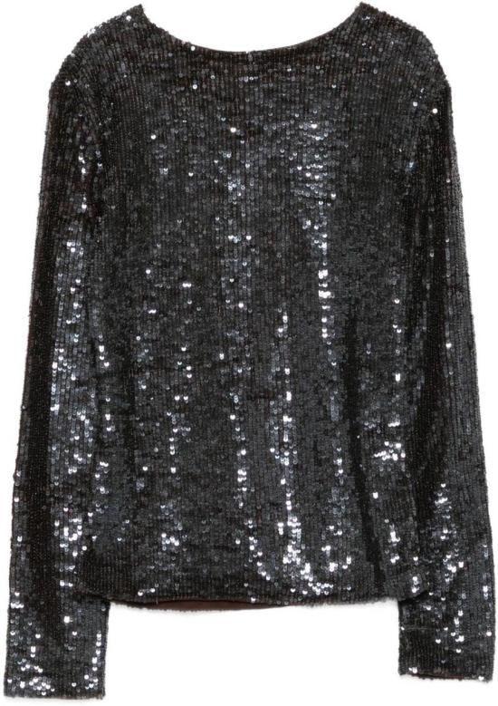 25FW 파로쉬 긴팔 티셔츠 D311677GONG25086 BLACK - PAROSH