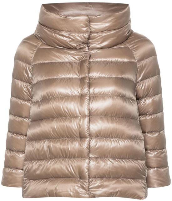 26FW 에르노 소피아 레귤러 핏 케이프 다운 자켓 PI0046DIC12017Z2600 TAUPE