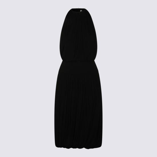 26SS 토템 미디 원피스 262WRD0320 FB0635001 Black