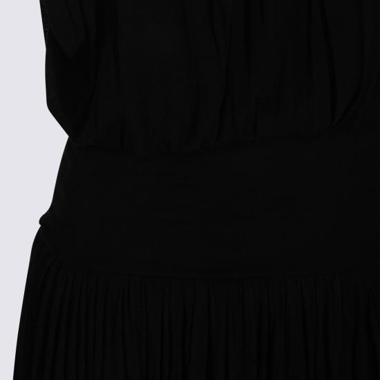 26SS 토템 미디 원피스 262WRD0320 FB0635001 Black - TOTEME