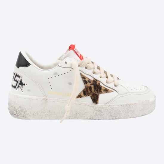 26FW 골든구스 볼스타 스니커즈 GWF00804 F00732310889 WHITE BEIGE BROWN BLACK LEO