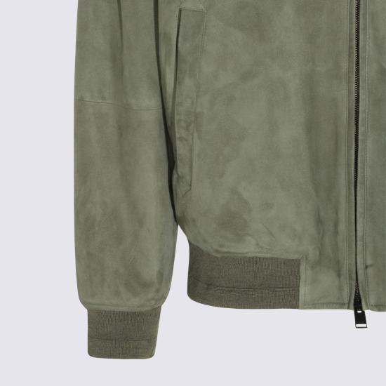 26FW 카날리 무스탕 O70509 LE00298802 Olive - CANALI