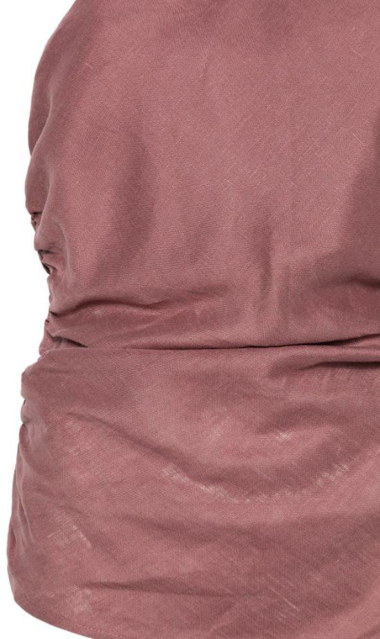 26SS 세미쿠튀르 민소매 티셔츠 S6SN02H921 MAROON - SEMI-COUTURE