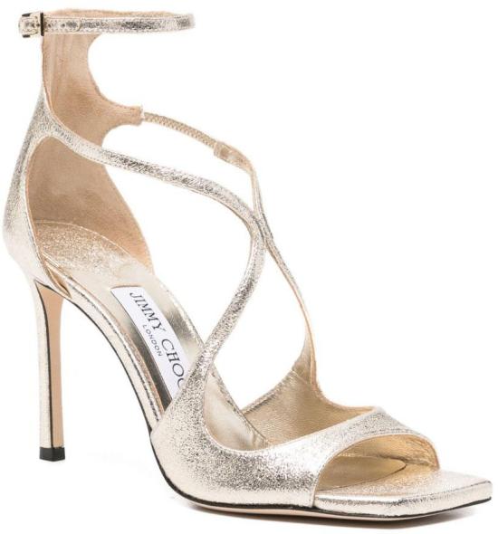 26FW 지미추 샌들 AZIA95DXBPLATINUM GOLD - JIMMY CHOO