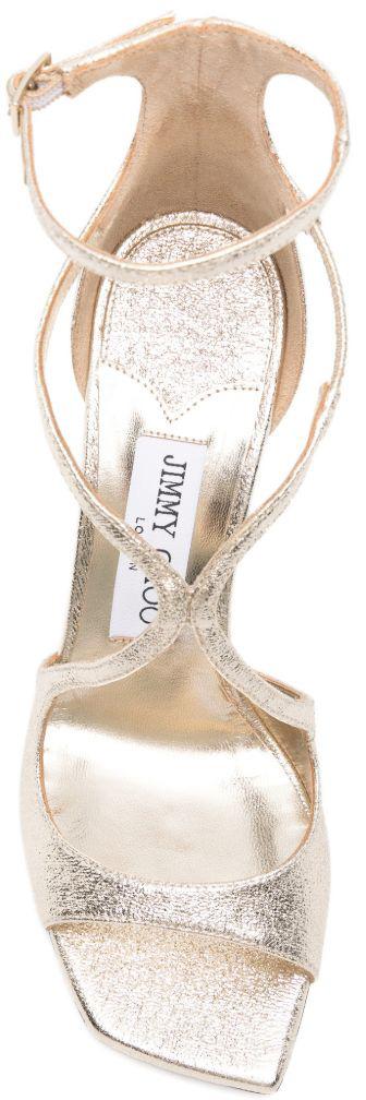 26FW 지미추 샌들 AZIA95DXBPLATINUM GOLD - JIMMY CHOO