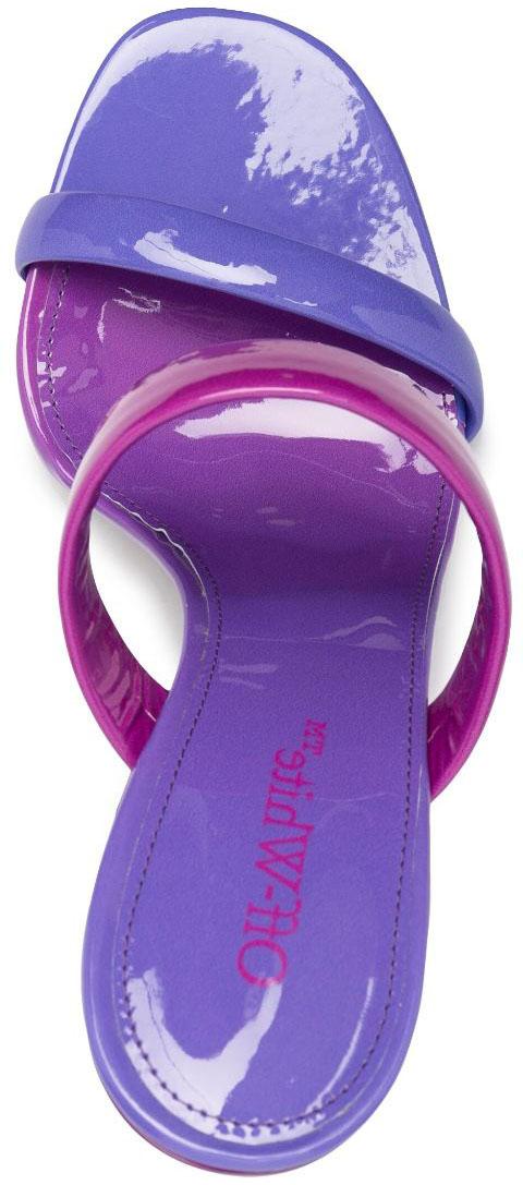  오프화이트 샌들 OWIJ029S23LEA0023235 PURPLE - OFF WHITE