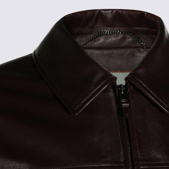 26FW 카날리 가죽 자켓 O70533 LE00331901 BURGUNDY - CANALI