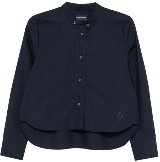26SS 엠포리오 아르마니 블라우스 EW003113AF10010UB130 NAVY