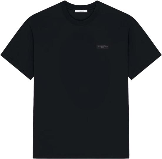 26SS 지방시 탑 TSHIRTBM71NK3YSJ1 BLACK