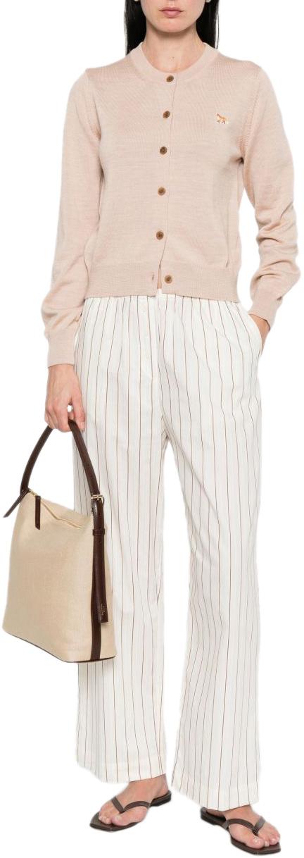26SS 메종키츠네 니트웨어 3700794719825 BEIGE - MAISON KITSUNE