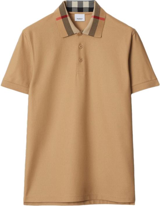 26SS 버버리 코튼 폴로셔츠 8095924A1435 BEIGE