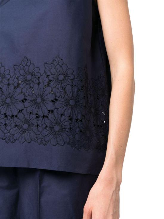  파로쉬 민소매 티셔츠 D312396CHRISTEL012 NAVY - PAROSH